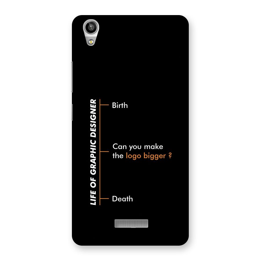 Graphic Designer Life Back Case for Lava Pixel V1