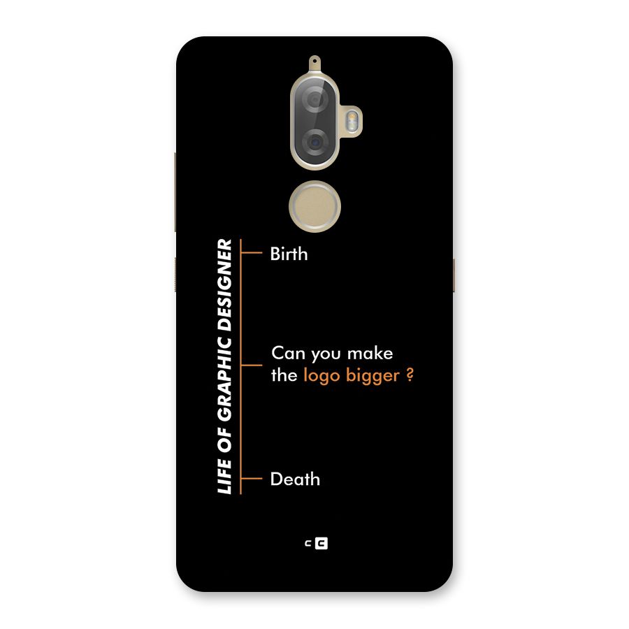 Graphic Designer Life Back Case for Lenovo K8 Plus