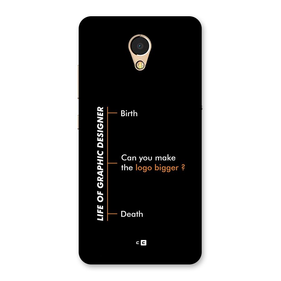 Graphic Designer Life Back Case for Lenovo P2