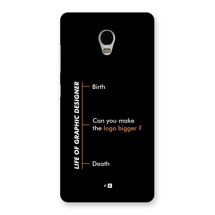 Graphic Designer Life Back Case for Lenovo Vibe P1