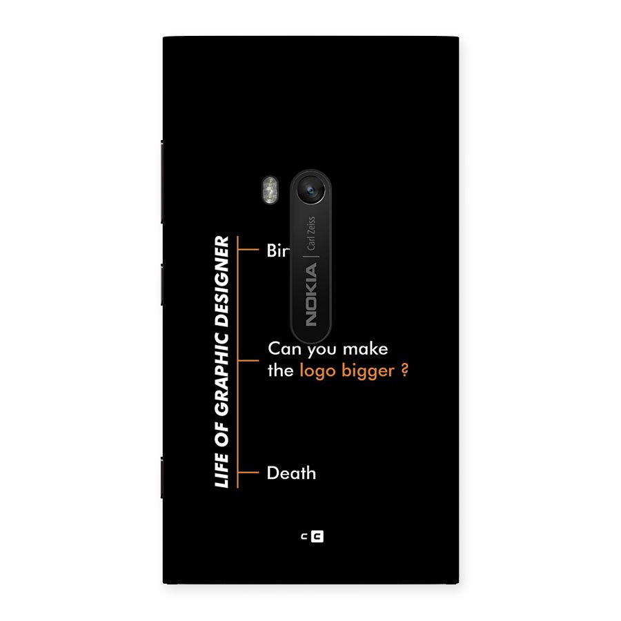 Graphic Designer Life Back Case for Lumia 920