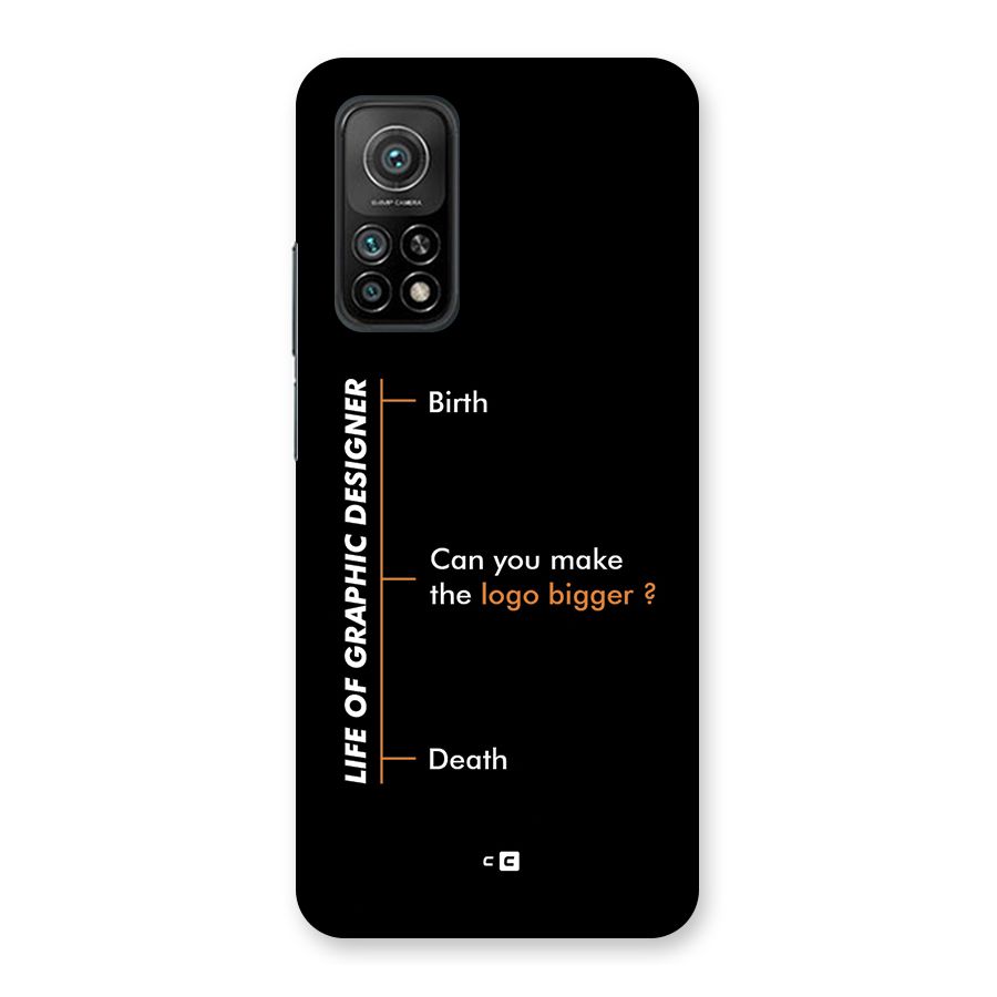 Graphic Designer Life Back Case for Mi 10T 5G