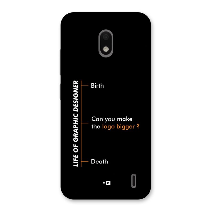 Graphic Designer Life Back Case for Nokia 2.2