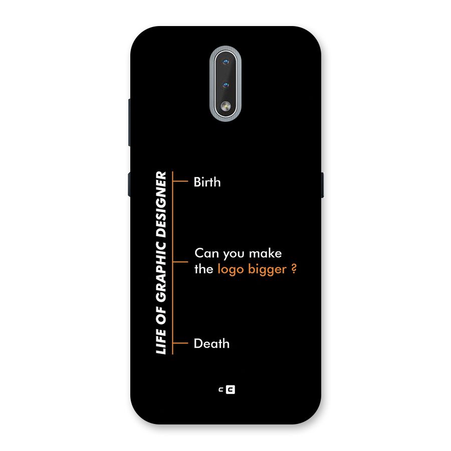 Graphic Designer Life Back Case for Nokia 2.3