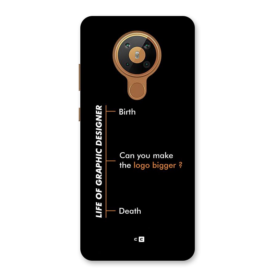 Graphic Designer Life Back Case for Nokia 5.3