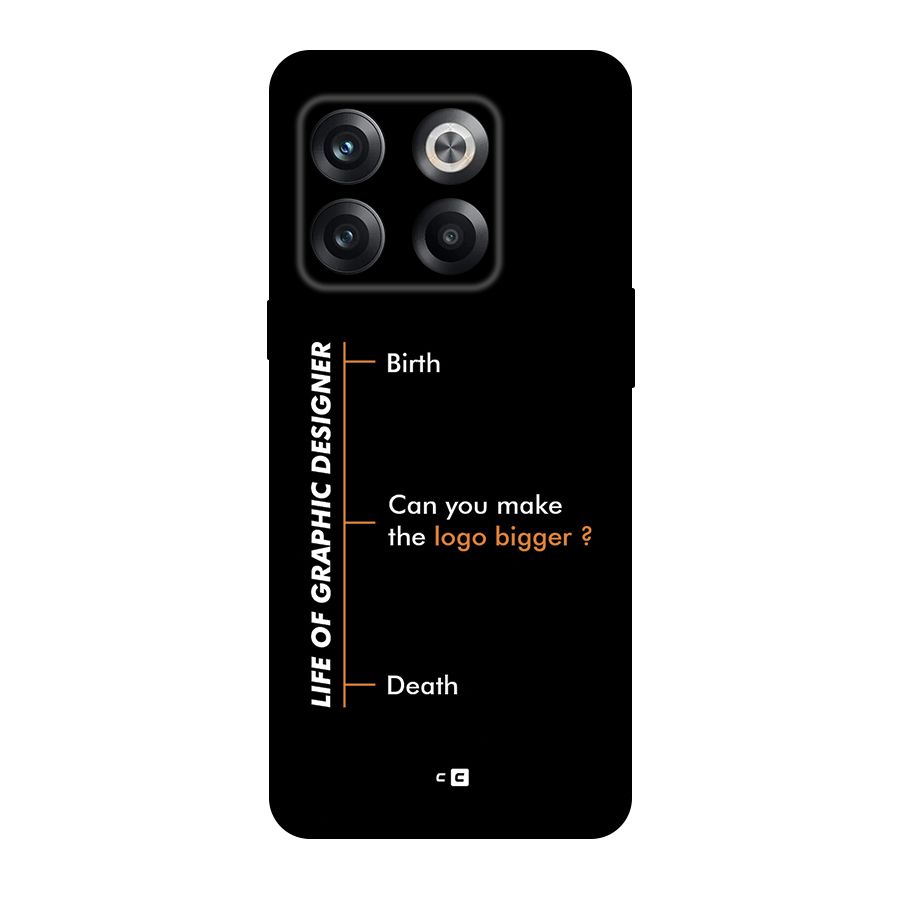 Graphic Designer Life Back Case for OnePlus 10T
