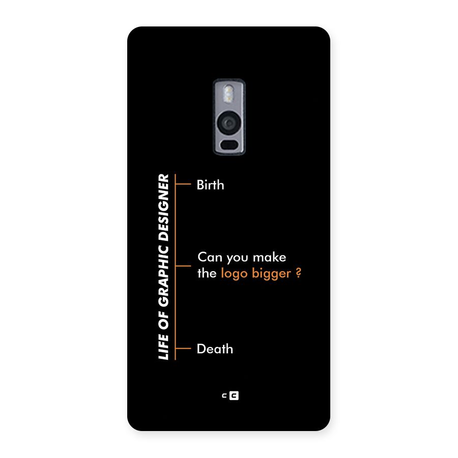 Graphic Designer Life Back Case for OnePlus 2