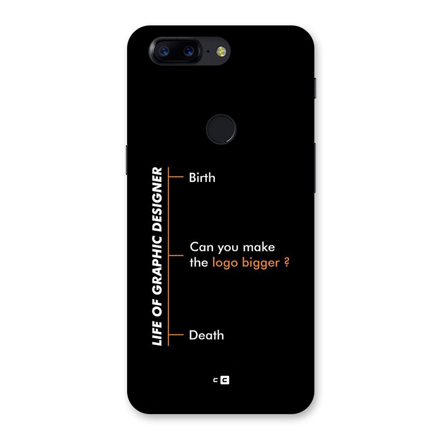 Graphic Designer Life Back Case for OnePlus 5T