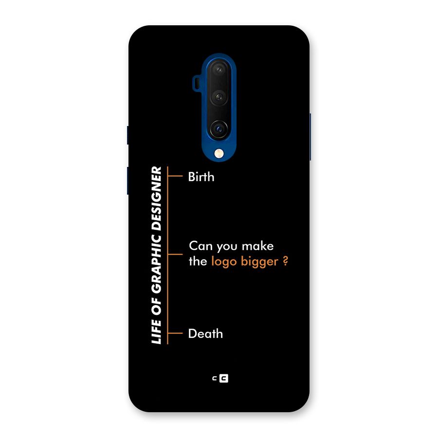 Graphic Designer Life Back Case for OnePlus 7T Pro