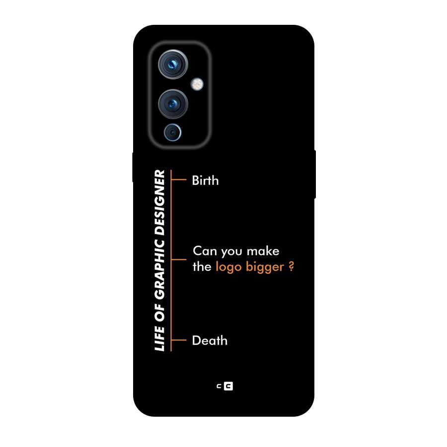 Graphic Designer Life Back Case for OnePlus 9
