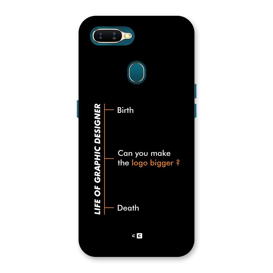 Graphic Designer Life Back Case for Oppo A12s