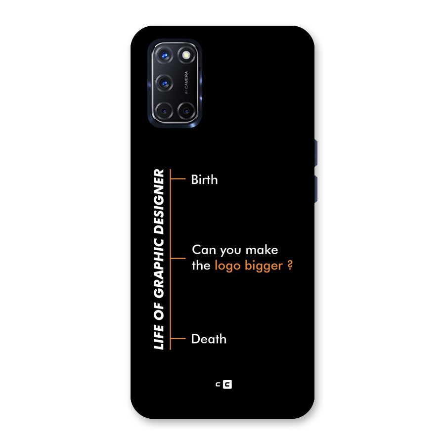 Graphic Designer Life Back Case for Oppo A52