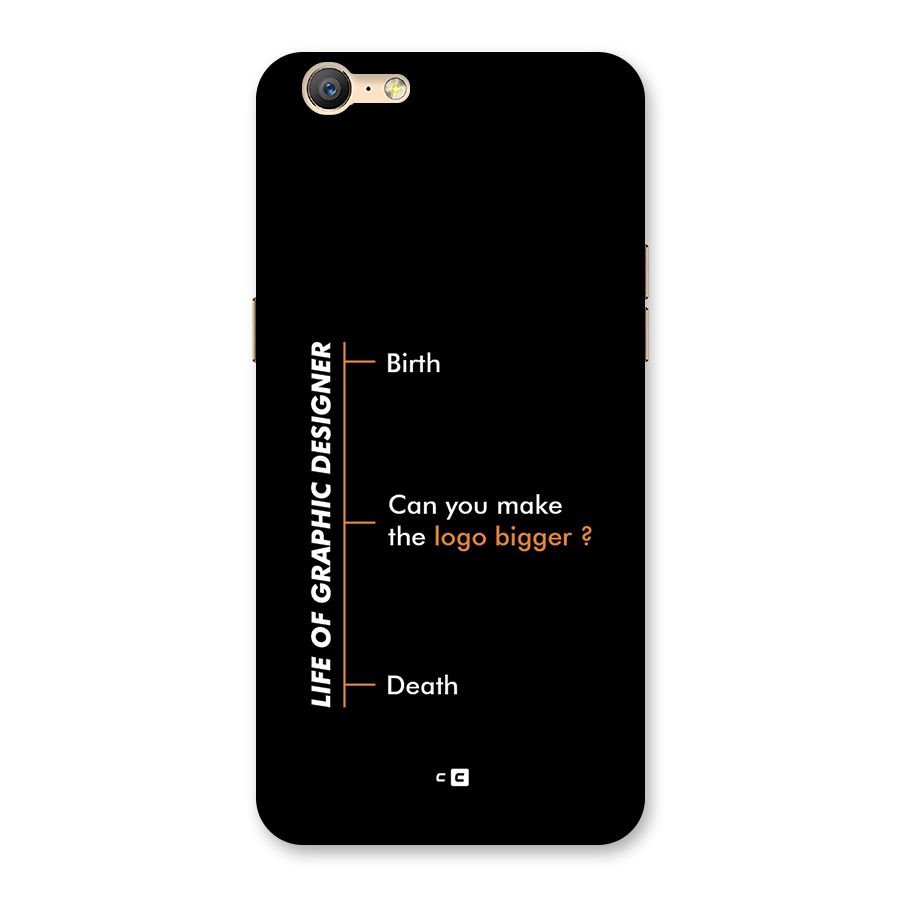 Graphic Designer Life Back Case for Oppo A57