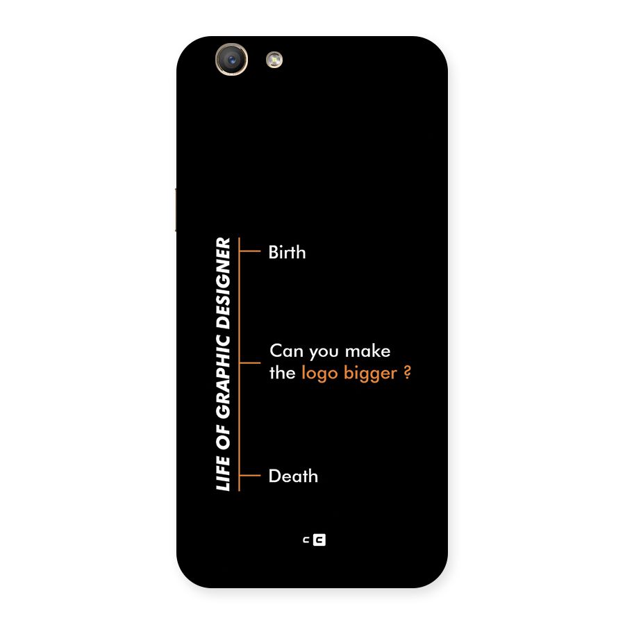 Graphic Designer Life Back Case for Oppo A59
