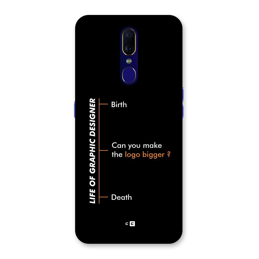 Graphic Designer Life Back Case for Oppo A9
