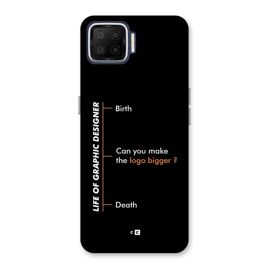 Graphic Designer Life Back Case for Oppo F17