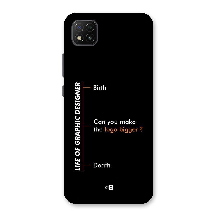 Graphic Designer Life Back Case for Poco C3