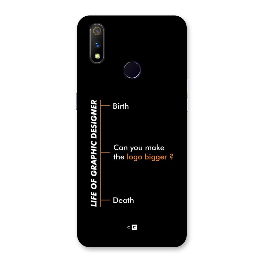 Graphic Designer Life Back Case for Realme 3 Pro