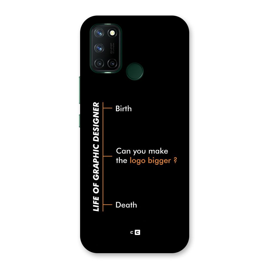 Graphic Designer Life Back Case for Realme 7i