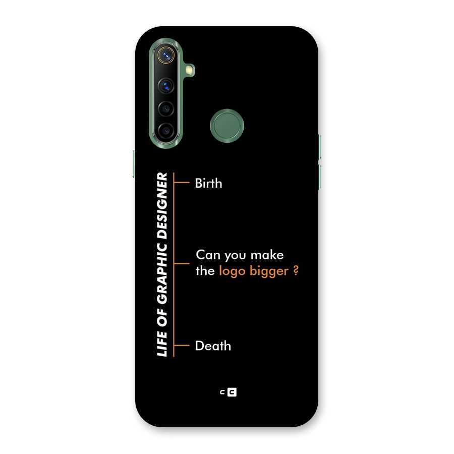 Graphic Designer Life Back Case for Realme Narzo 10