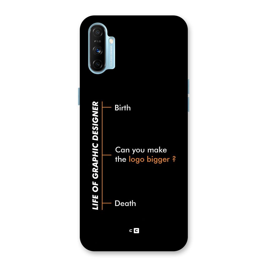 Graphic Designer Life Back Case for Realme Narzo 20A