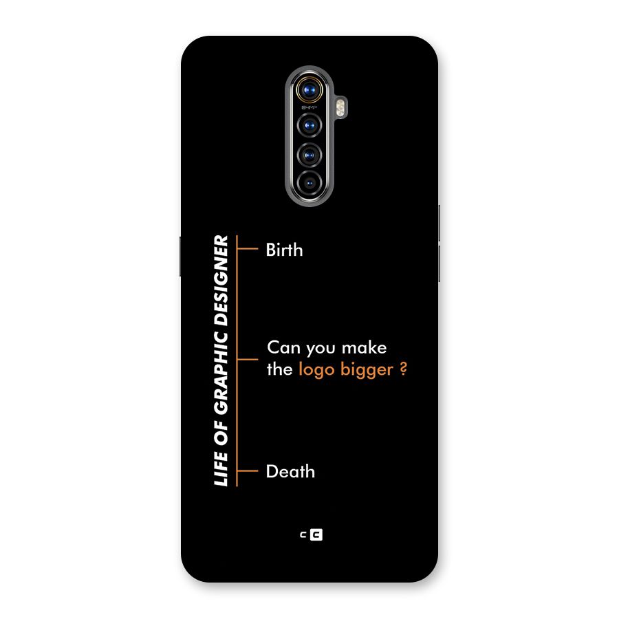 Graphic Designer Life Back Case for Realme X2 Pro