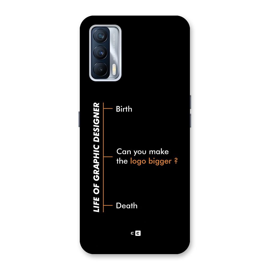 Graphic Designer Life Back Case for Realme X7