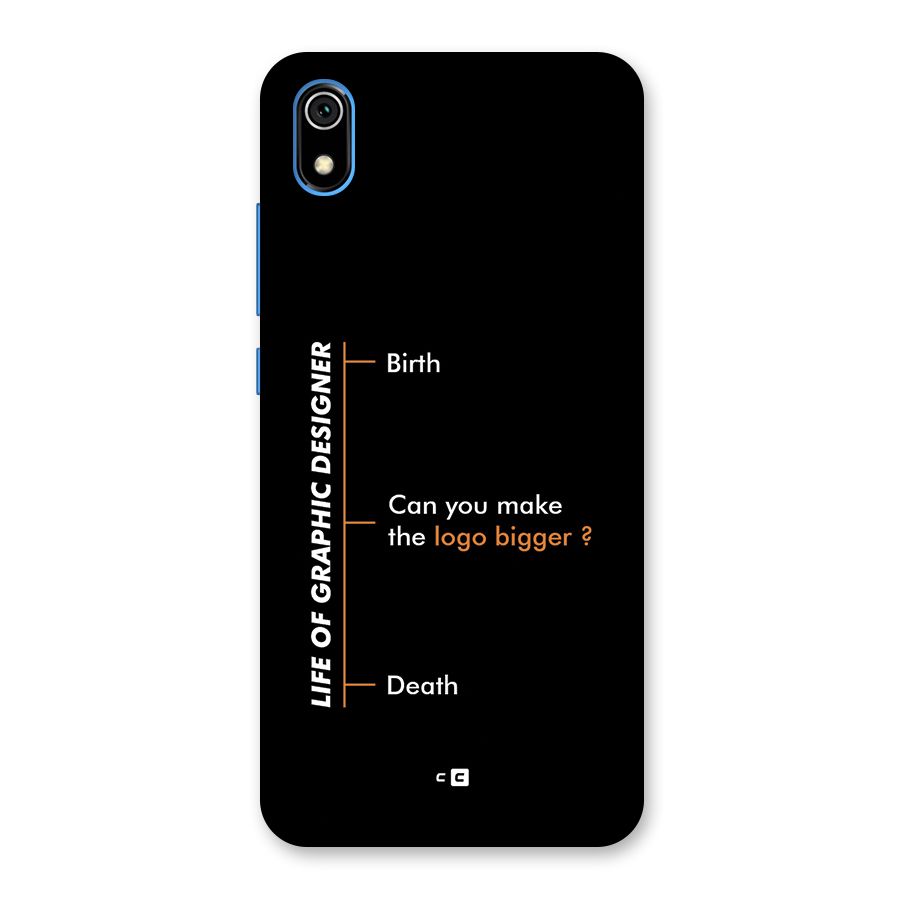 Graphic Designer Life Back Case for Redmi 7A