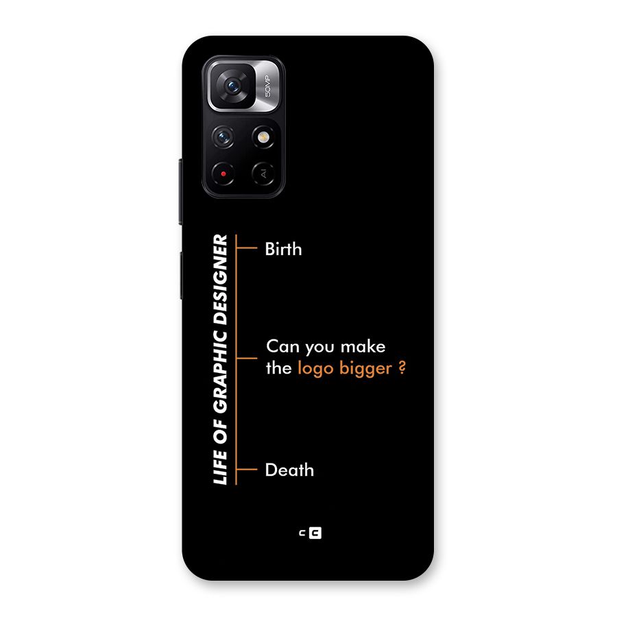 Graphic Designer Life Back Case for Redmi Note 11T 5G