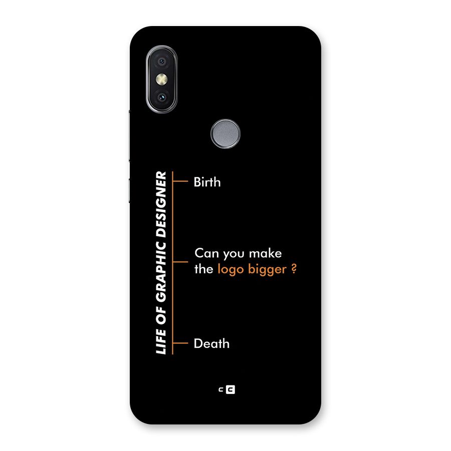 Graphic Designer Life Back Case for Redmi Y2