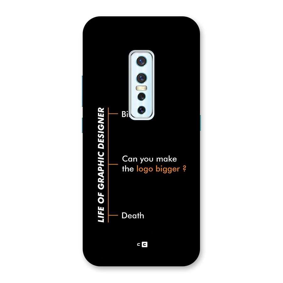 Graphic Designer Life Back Case for Vivo V17 Pro