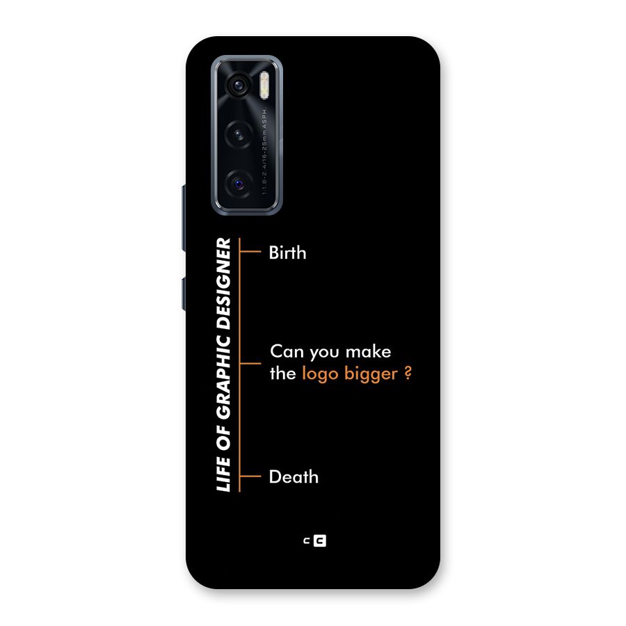 Graphic Designer Life Back Case for Vivo V20 SE