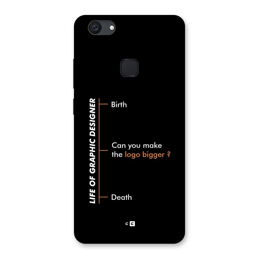 Graphic Designer Life Back Case for Vivo V7 Plus