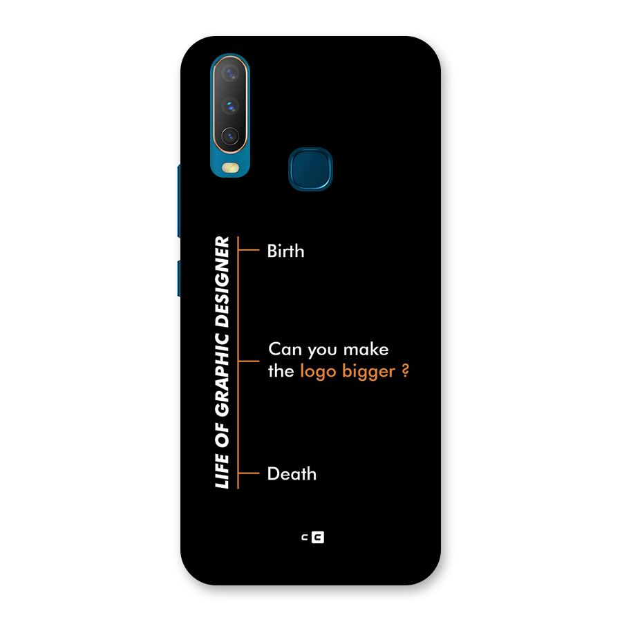 Graphic Designer Life Back Case for Vivo Y11