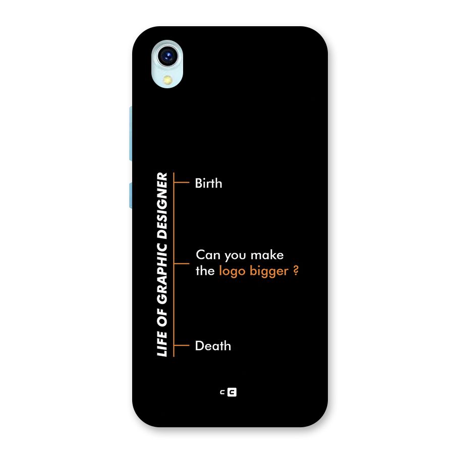 Graphic Designer Life Back Case for Vivo Y1s