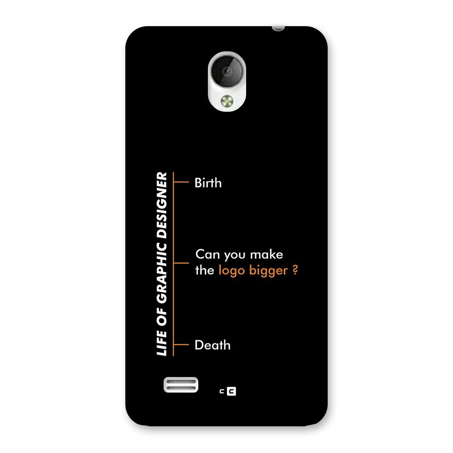 Graphic Designer Life Back Case for Vivo Y21