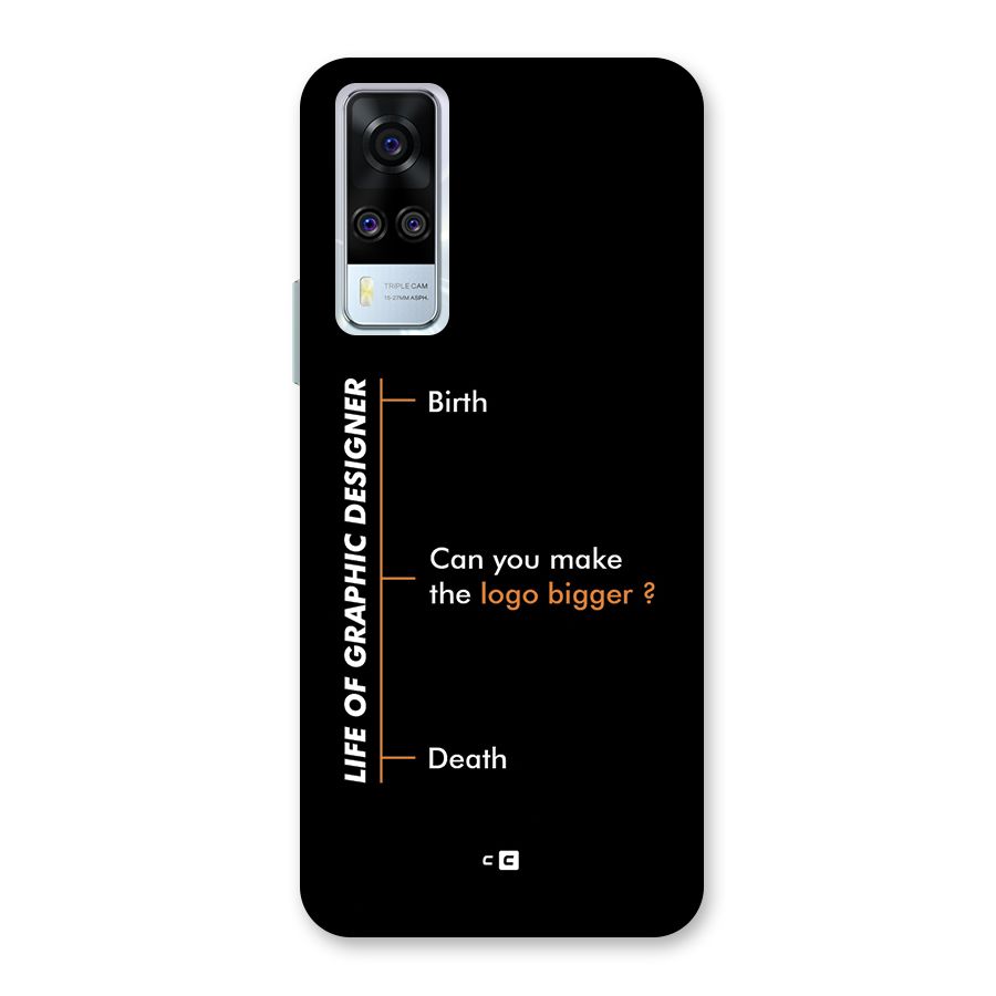 Graphic Designer Life Back Case for Vivo Y31