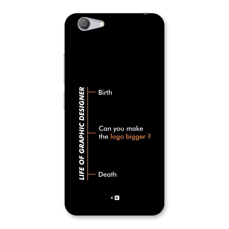 Graphic Designer Life Back Case for Vivo Y53