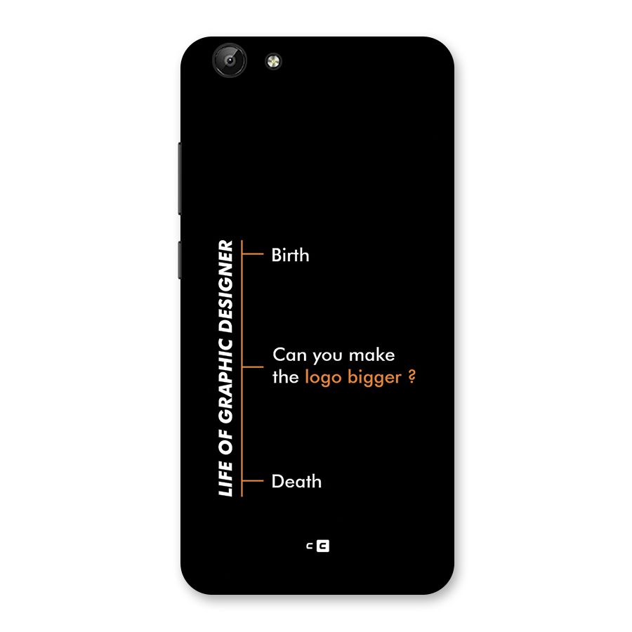 Graphic Designer Life Back Case for Vivo Y69