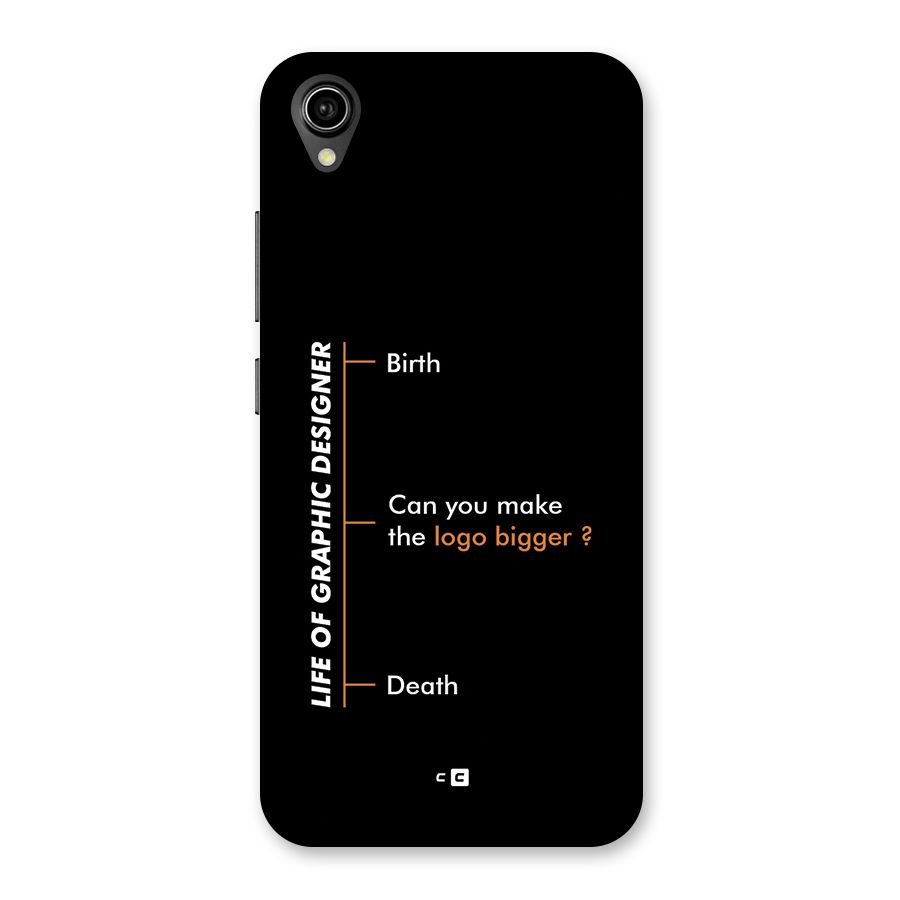 Graphic Designer Life Back Case for Vivo Y90