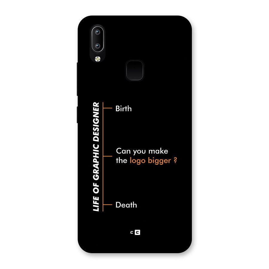 Graphic Designer Life Back Case for Vivo Y93