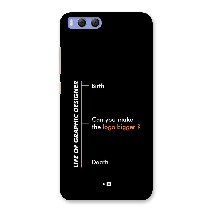 Graphic Designer Life Back Case for Xiaomi Mi 6