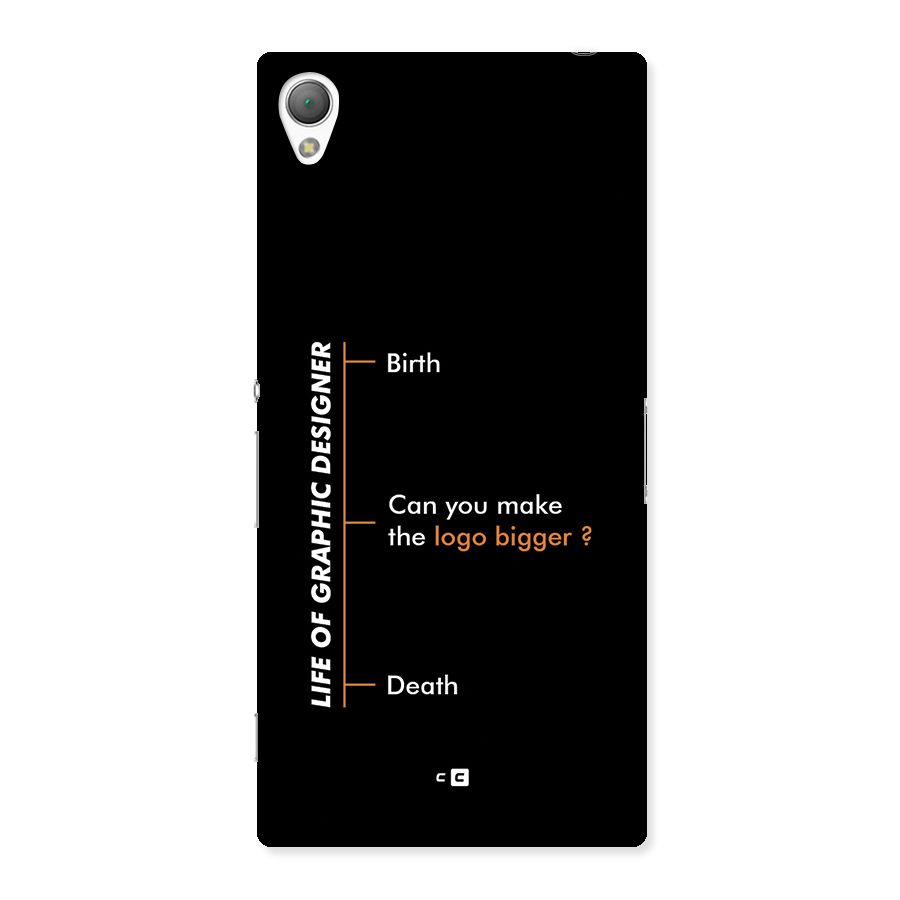 Graphic Designer Life Back Case for Xperia Z3