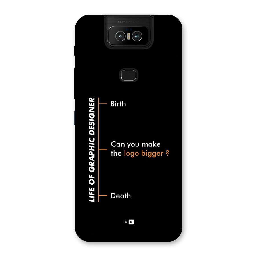 Graphic Designer Life Back Case for Zenfone 6z