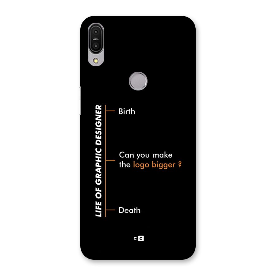 Graphic Designer Life Back Case for Zenfone Max Pro M1