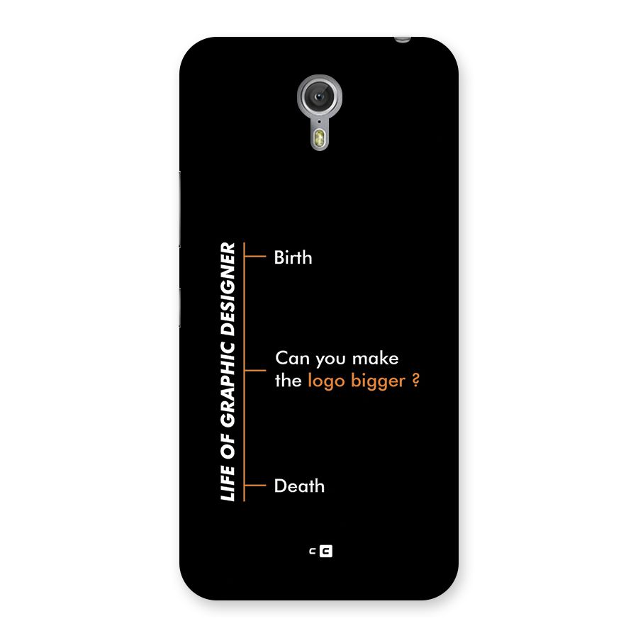 Graphic Designer Life Back Case for Zuk Z1