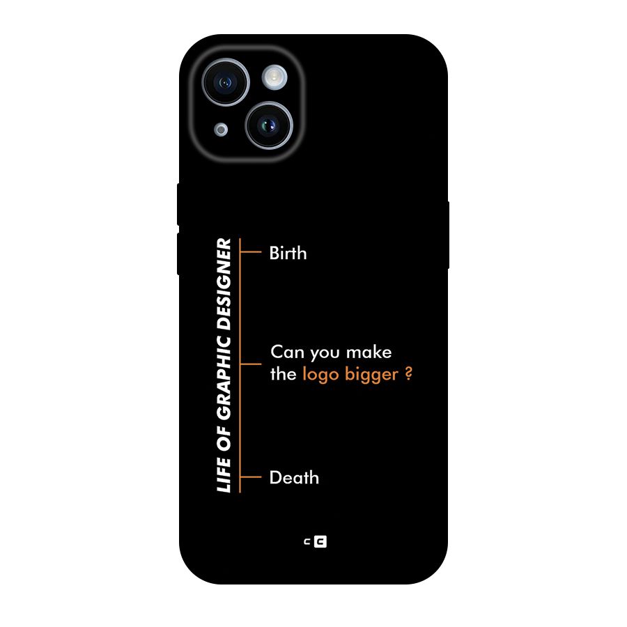 Graphic Designer Life Back Case for iPhone 14