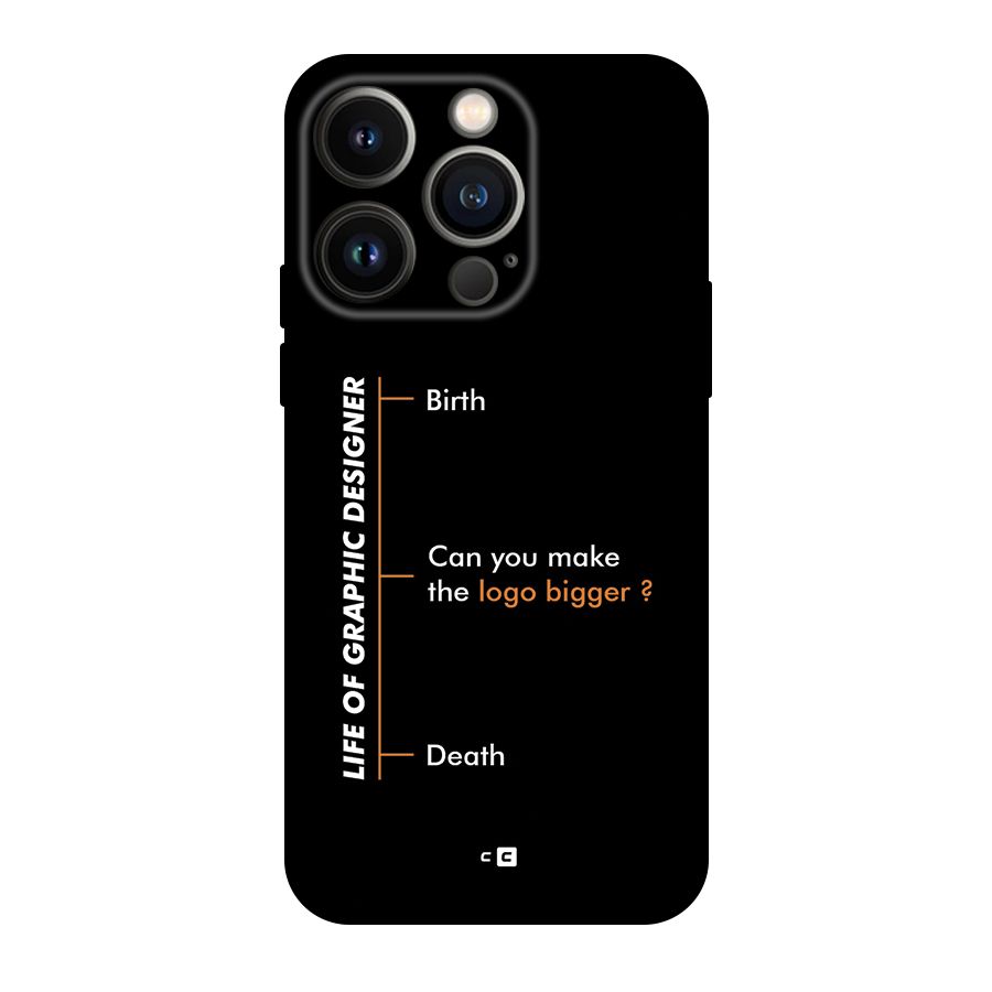 Graphic Designer Life Back Case for iPhone 14 Pro