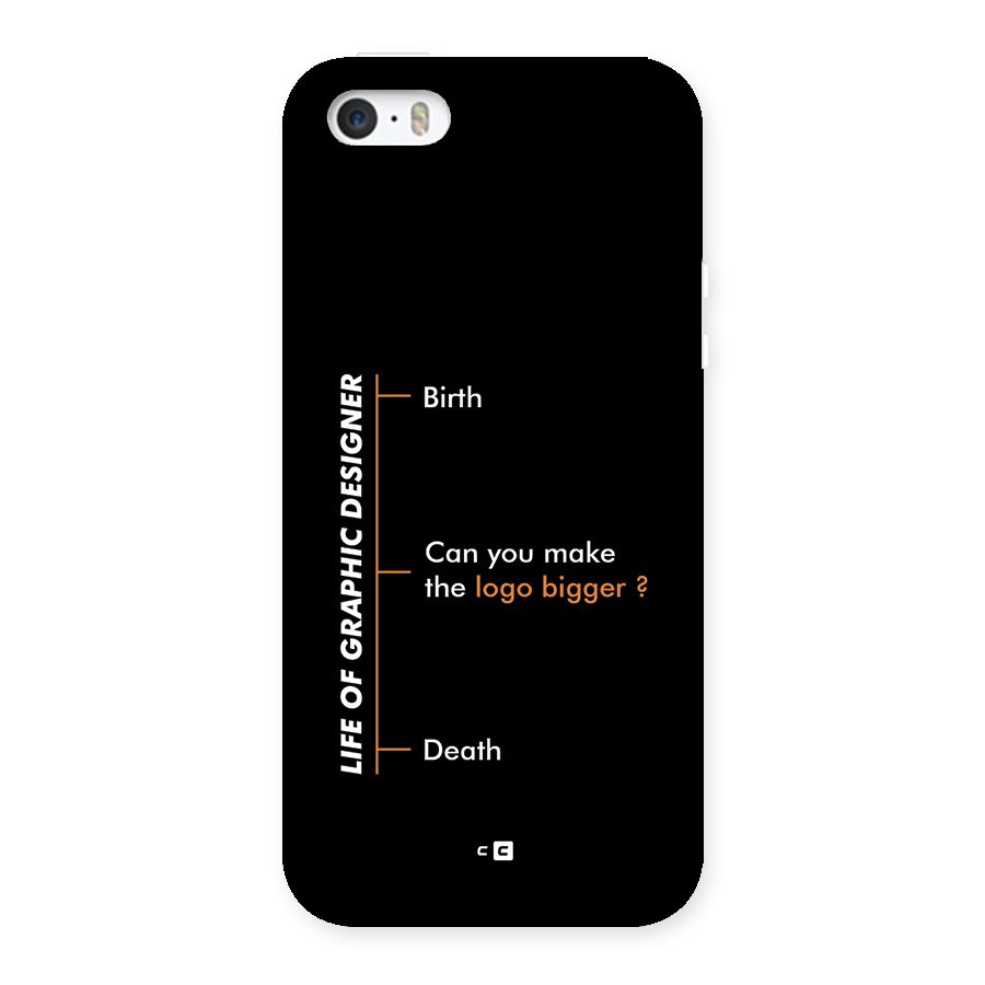 Graphic Designer Life Back Case for iPhone SE 2016