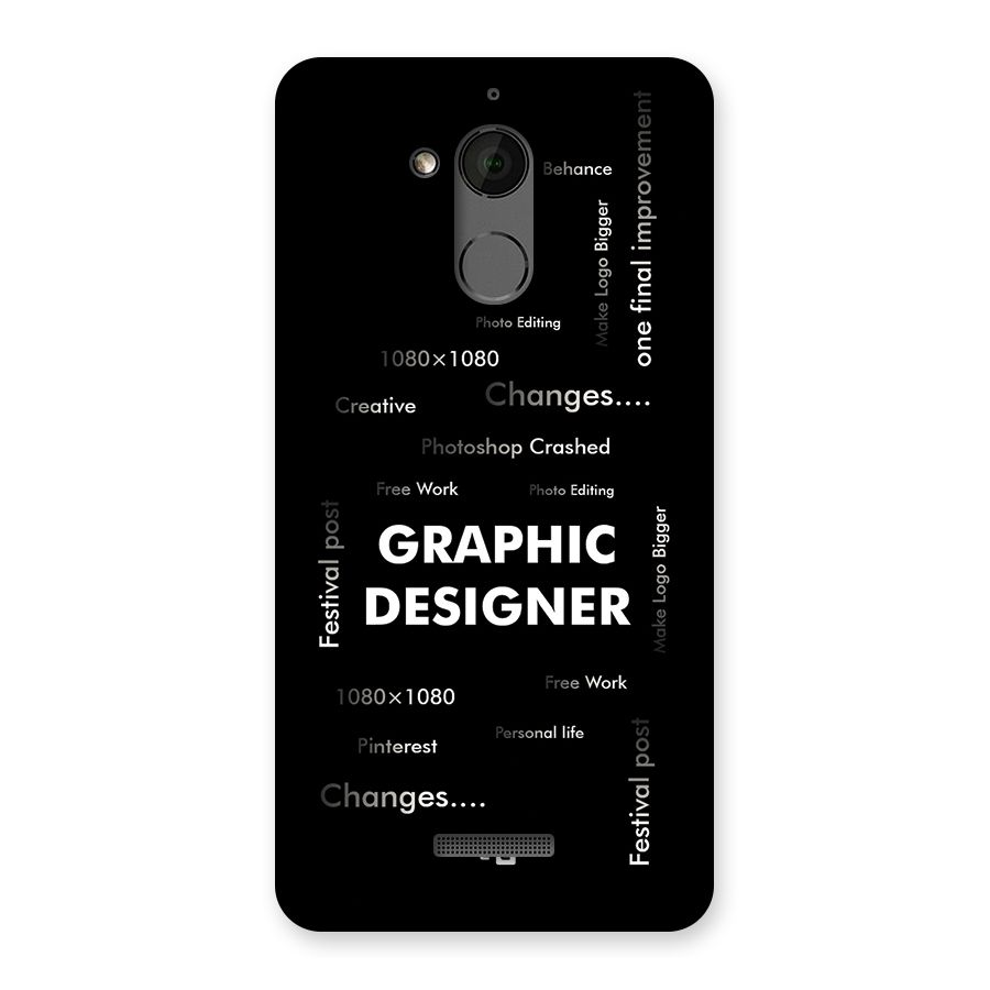 Graphic Designer Struggles Back Case for Coolpad Note 5